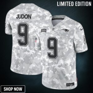 Men's New England Patriots Matthew Judon Nike Arctic Camo Salute To Service Limited Jersey