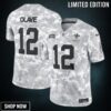 Men's New Orleans Saints Chris Olave Nike Arctic Camo Salute To Service Limited Jersey