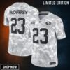 Men's San Francisco 49ers Christian Mccaffrey Nike Arctic Camo Salute To Service Limited Jersey