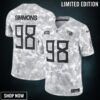 Men's Tennessee Titans Jeffery Simmons Nike Arctic Camo Salute To Service Limited Jersey