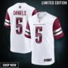 Men's Washington Commanders Jayden Daniels Nike White Player Game Jersey