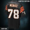 Mens Nfl Pro Line Cincinnati Bengals Anthony Munoz Retired Player Jersey