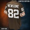 Mens Nfl Pro Line Cleveland Browns Historic Logo Ozzie Newsome Retired Player Jersey