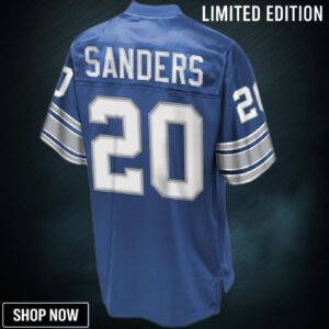 Mens Nfl Pro Line Detroit Lions Barry Sanders Retired Player Jersey