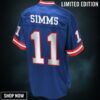 Mens Nfl Pro Line New York Giants Phil Simms Retired Player Jersey