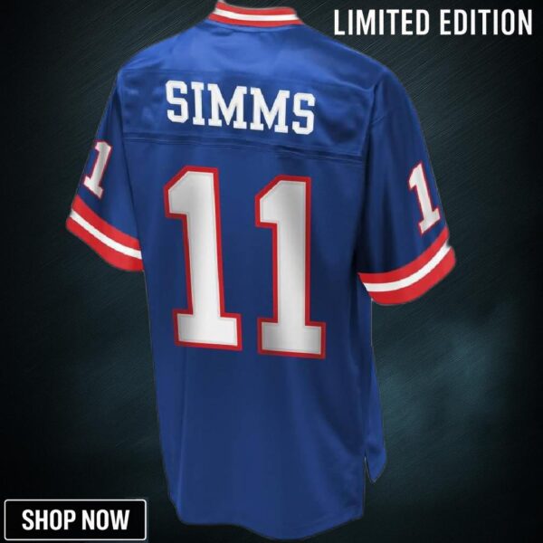 Mens Nfl Pro Line New York Giants Phil Simms Retired Player Jersey