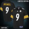 Mens Pittsburgh Steelers Chris Boswell Nfl Pro Line Black Team Color Jersey