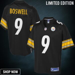 Mens Pittsburgh Steelers Chris Boswell Nfl Pro Line Black Team Color Jersey