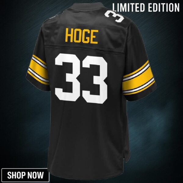 Merril Hoge Pittsburgh Steelers Nfl Pro Line Retired Player Jersey - Black
