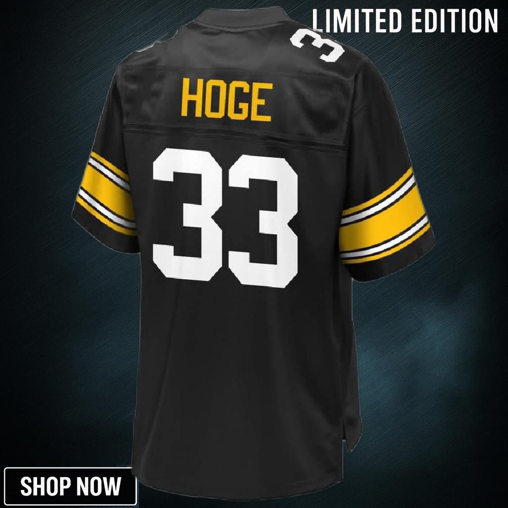 Merril Hoge Pittsburgh Steelers Nfl Pro Line Retired Player Jersey - Black