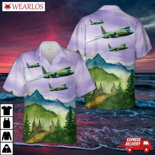 Mexican Air Force 302 Squadron C-130 Hawaiian Shirt
