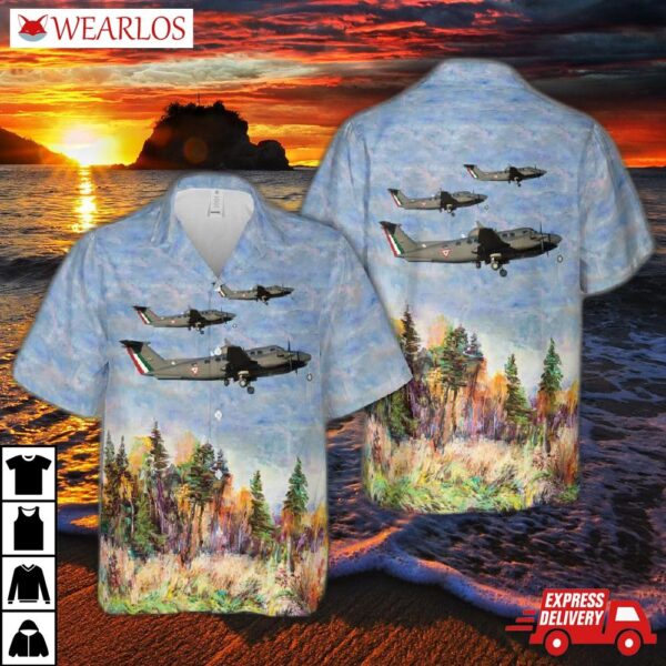 Mexican Air Force Beechcraft 350er King (b300) Hawaiian Shirt