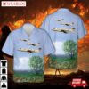 Mexican Air Force Gates Learjet 35a Hawaiian Shirt