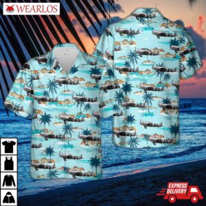 Mexican Air Force P-47d Thunderbolt Hawaiian Shirt