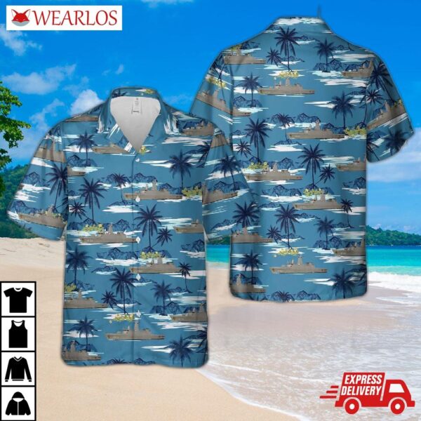 Mexican Navy Arm Durango (po-151) Durango-class Patrol Vessels Opv Hawaiian Shirt