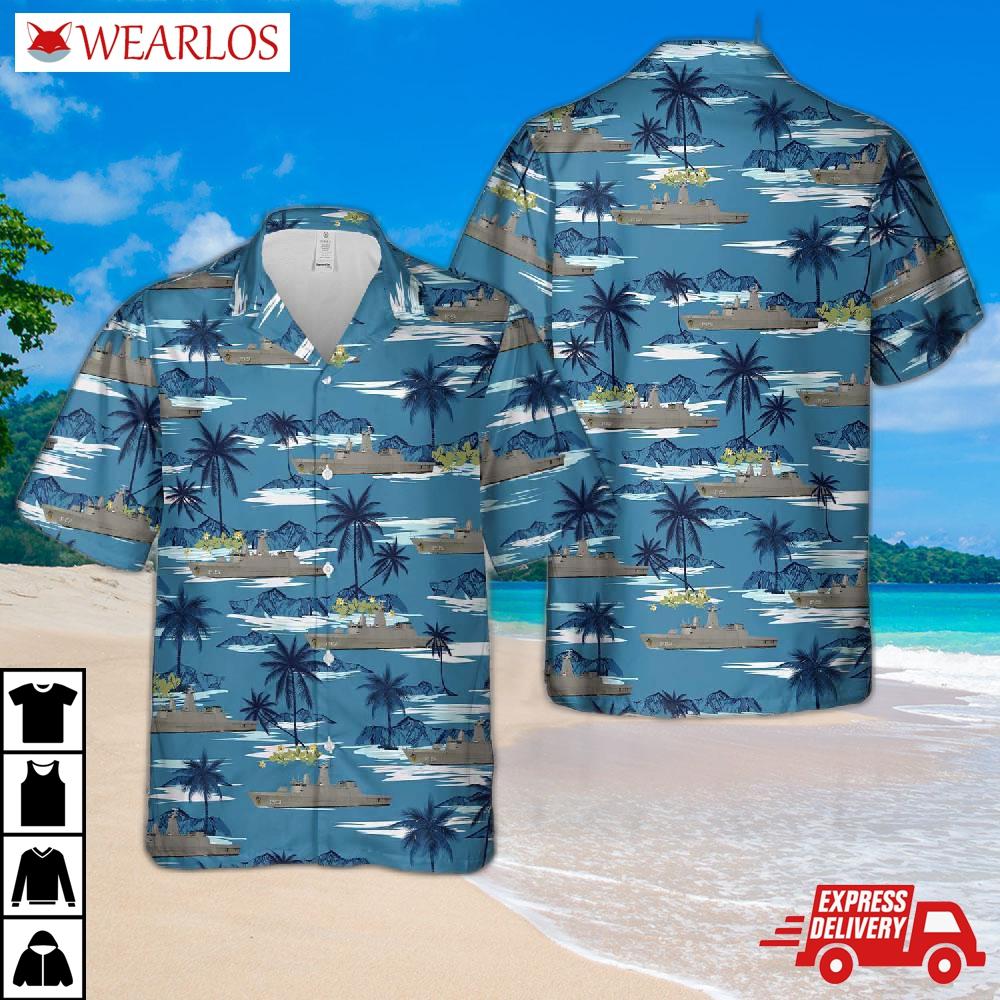 Mexican Navy Arm Durango (po-151) Durango-class Patrol Vessels Opv Hawaiian Shirt