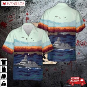 Mexican Navy Frigate Arm Benito Juarez (f 101) Hawaiian Shirt