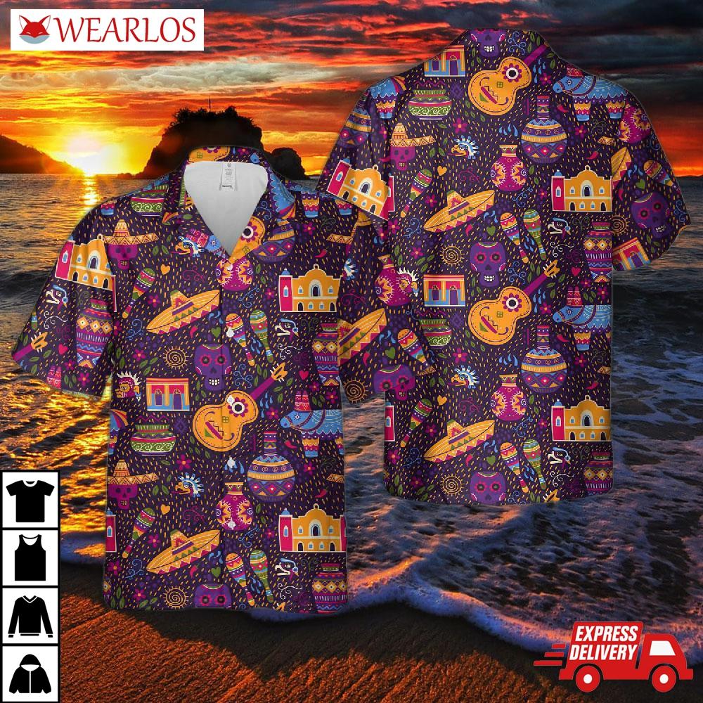 Mexico Seamless Hawaiian Shirt