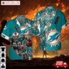Miami Dolphins Beast Mode Jungle Hawaiian Shirt