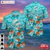 Miami Dolphins Paradise Bloom Hawaiian Shirt
