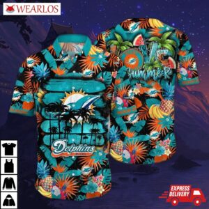 Miami Dolphins Summer Love Hawaiian Shirt