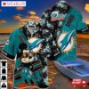 Miami Dolphins Surf's Up Mickey Hawaiian Shirt