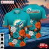 Miami Dolphins Tropical Garden Hawaiian Shirt