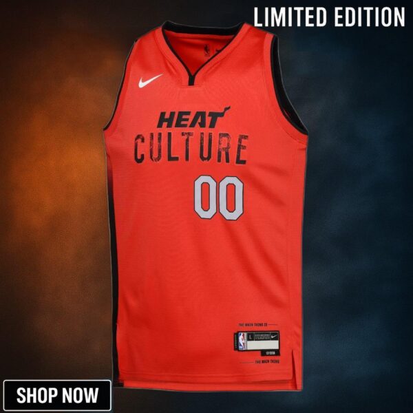 Miami Heat Nike City Edition Swingman Jersey - Custom Youth