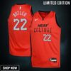 Miami Heat Nike City Edition Swingman Jersey - Red Jimmy Butler Youth