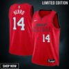 Miami Heat Nike City Edition Swingman Jersey - Red Tyler Herro Unisex