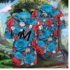 Miami Marlins Full Bloom Hawaiian Shirt