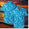 Miami Marlins Sailboat Paradise Hawaiian Shirt