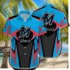 Miami Marlins Thunder Strike Hawaiian Shirt
