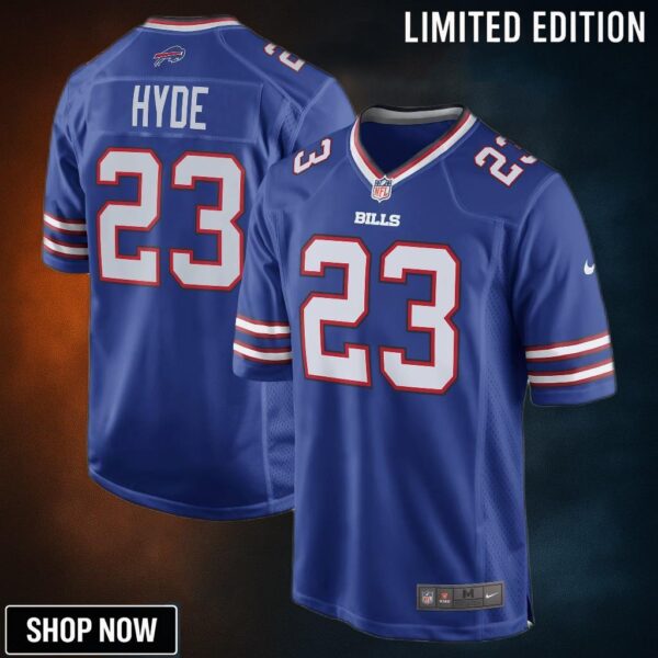 Micah Hyde Buffalo Bills Game Player Jersey - Royal Nfl