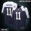Micah Parsons 11 Dallas Cowboys Alternate Game Jersey - Navy