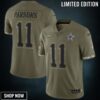 Micah Parsons Dallas Cowboys 2022 Salute To Service Limited Jersey - Olive