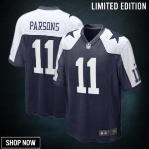 Micah Parsons Dallas Cowboys Alternate Game Jersey - Navy Nfl