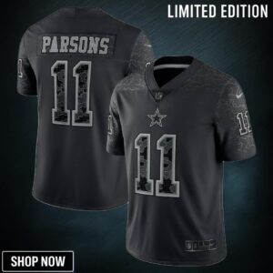 Micah Parsons Dallas Cowboys Rflctv Limited Jersey - Black