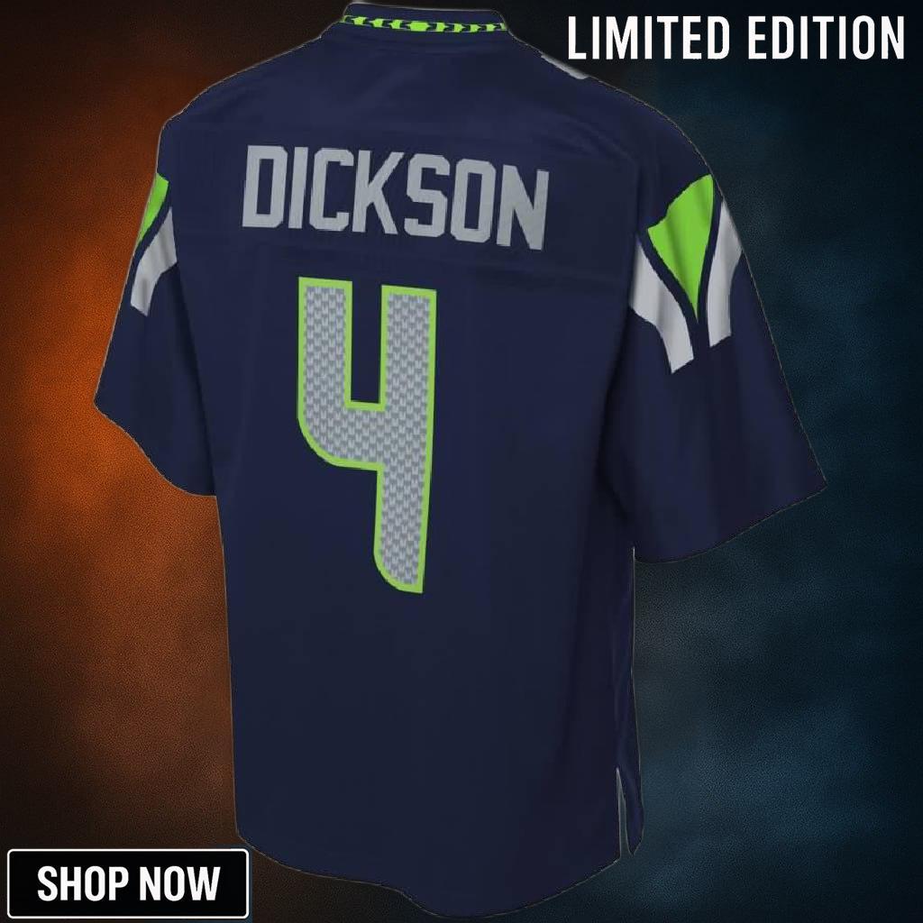 Michael Dickson Seattle Seahawks Nfl Pro Line Player Jersey - College Navy