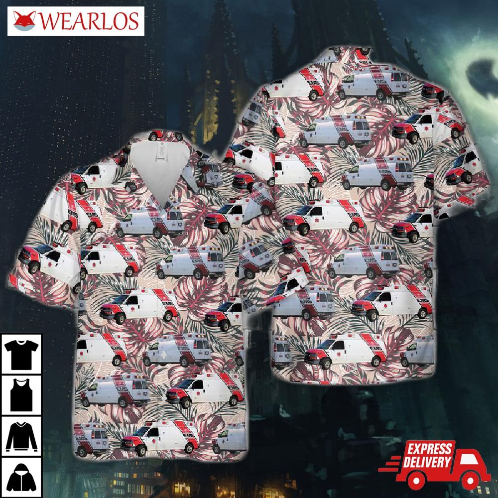 Michigan Community Ems Hawaiian Shirt