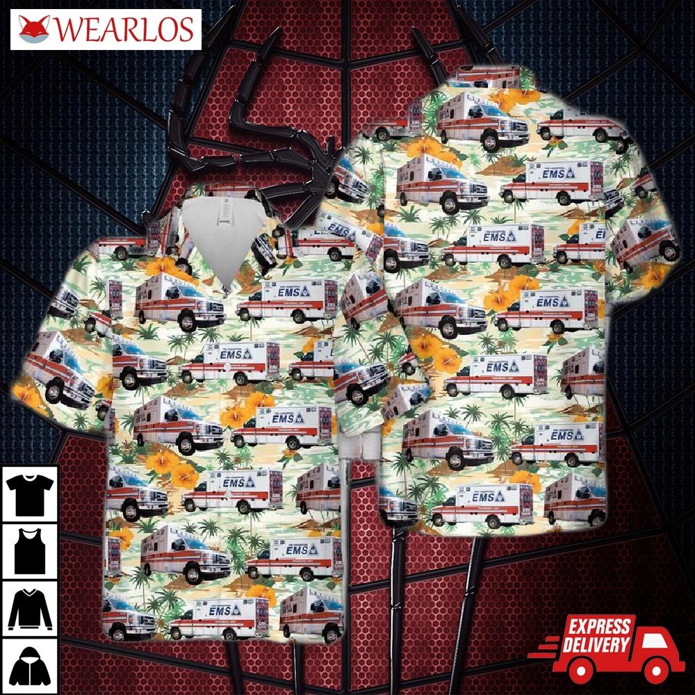 Michigan Tri-hospital Ems Hawaiian Shirt