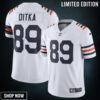 Mike Ditka Chicago Bears 2019 Alternate Classic Retired Player Limited Jersey - White Nfl