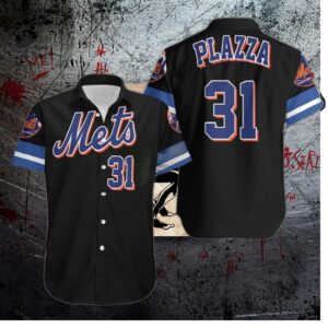Mike Piazza New York Mets Legends Hawaiian Shirt