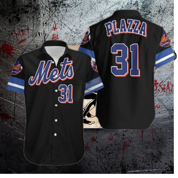 Mike Piazza New York Mets Legends Hawaiian Shirt