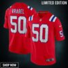 Mike Vrabel New England Patriots Retired Player Alternate Game Jersey - Red Nfl