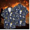 Milwaukee Brewers Baseball Icons Hawaiian Shirt