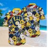 Milwaukee Brewers Firework Garden Hawaiian Shirt