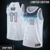 Minnesota Timberwolves Nike City Edition Swingman Jersey - White Naz Reid Unisex