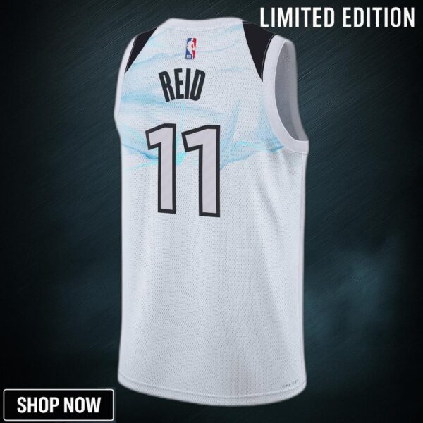 Minnesota Timberwolves Nike City Edition Swingman Jersey - White Naz Reid Unisex