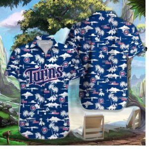 Minnesota Twins Beach Escape Hawaiian Shirt